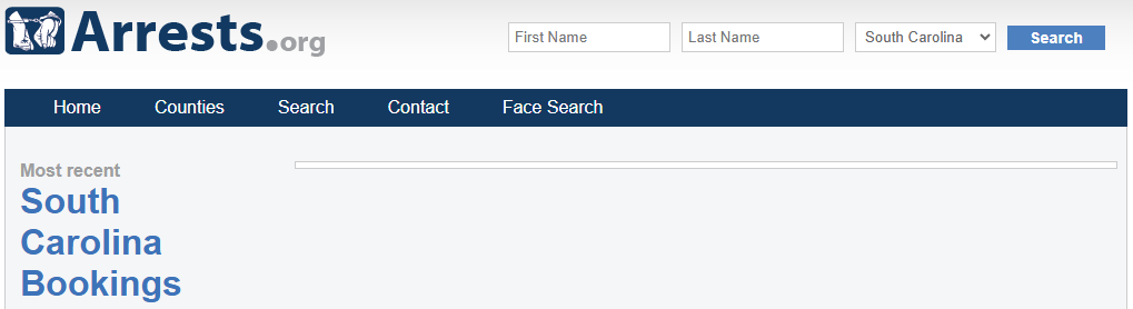 Arrests.org SC